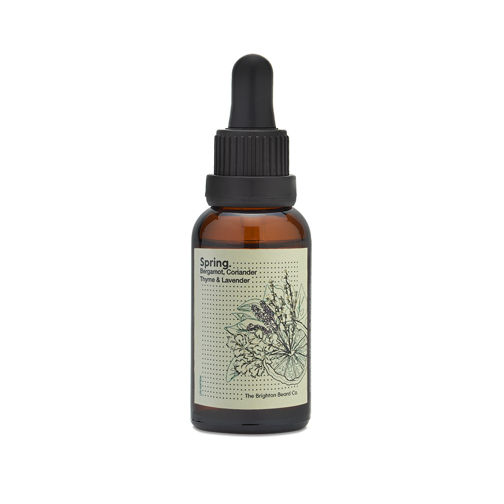 Summer Beard Oil Neroli, Cypress, Oregano, Lavender & Black Pepper ...